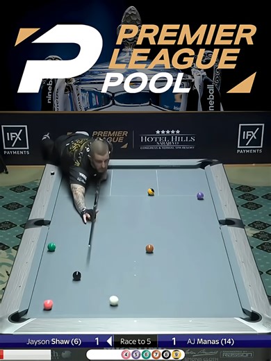 2025 Premier League Pool: AJ Manas vs Jayson Shaw Highlights