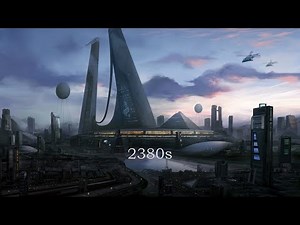Evolution of the futuristic city 2020 3000