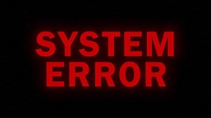 SYSTEM ERROR Glitch Animation for Digital Media