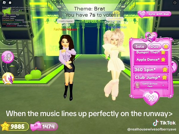 Perfect Runway Music Compilation || Sophie Charli XCX || Roblox