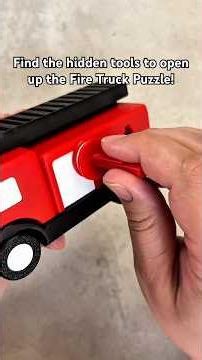 The final secret in this Fire Truck Puzzle shocked me! 😱 #toys #satisfying