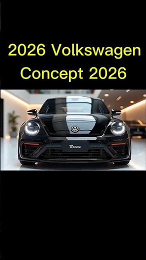 2026 Volkswagen Beetle Concept The Electric Beetle Is Back. #autos2026 #carreview #beetleturbo#vw