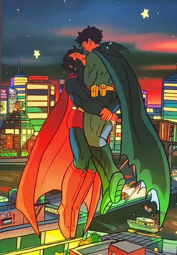 My Superbat Art: A Unique Fusion of Superman and Batman