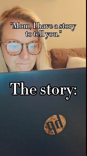 And its always a very important story, too. #comedy #sagachronicles #original #jokes #kids #stories | Single Mom Saga