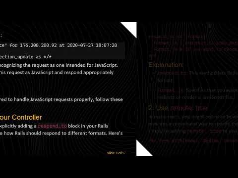 Ensuring Proper Handling of Response in Rails Actions Called by JavaScript