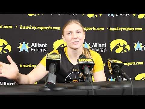 Sydney Affolter reflects on career with Iowa women's basketball