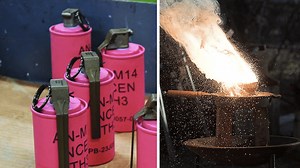 Thermite that burns at 4,000°F and melts metal panels enters Ukraine war