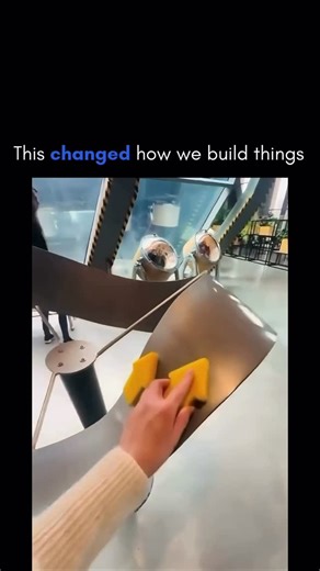 AI | Innovation | Robotics on Instagram: "A Möbius strip is created by taking a strip of paper, giving it a half turn, and joining the ends together. The result is a surface with only one side and one edge. In math it’s a classic example in topology, the study of shapes and spaces. Engineers use this concept to design conveyor belts that wear evenly on both sides. Artists and architects use it to show continuity and balance in their work. This simple twist has changed how we think about surfaces