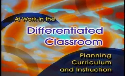 At Work in the Differentiated Classroom