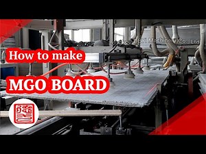 Mgo board machine｜ mgo board production line｜ mgoboard #mgoboard #mgo board making machine