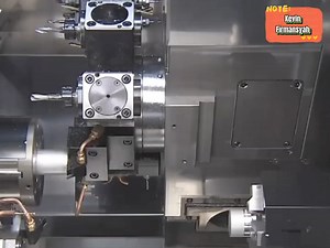 One machine, two jobs at once #cnc #lathe #swisslathe #fyp #cnclathe #cncmachine #viral #reels #reelsfyp #reelsviral #facebook #pengikut | Innovate Machining