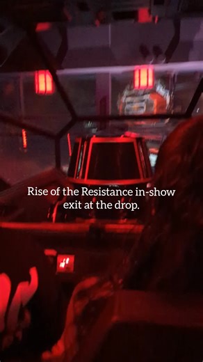 Exciting Exit Experience at Rise of the Resistance