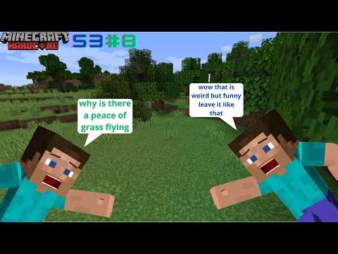 MYTHICAL FLYING GRASS | minecraft hardcore with devi s3 #8