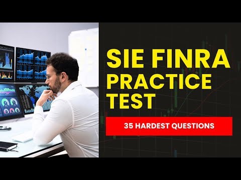 SIE Exam - FINRA Practice Test & Study Guide (35 Hardest Questions)