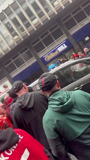 Liverpool incident #liverpoolfc #car #ramming