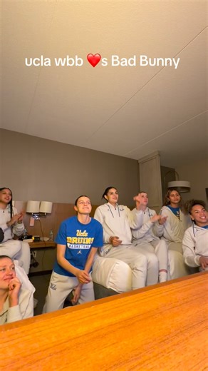 amanda! on Instagram: "we thoroughly enjoyed the halftime show 🥰🎶🎤 #halftimeshow #badbunny #wbb #reactionvideo #ucla"