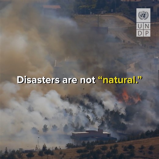 Disasters can undo decades of progress overnight. But disaster preparedness builds hope. When we prepare and reduce vulnerabilities, we protect. When we invest in resilience, we secure tomorrow. #DRRDay | United Nations Development Programme - UNDP