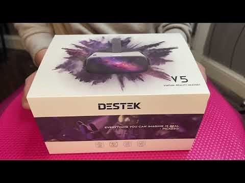 V5 VR for IPhone and Android | Destek VR | unboxing and review