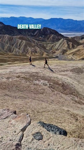 DEATH VALLEY, CALIFORNIA [ ZABRISKIE POINT ] #deathvalley #zabriskiepoint #deathvalleynationalpark