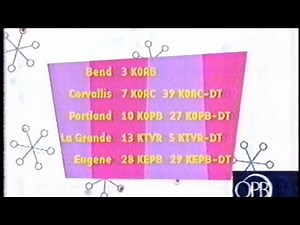 (13+) PBS Kids Program Breaks (OPB, 2006)