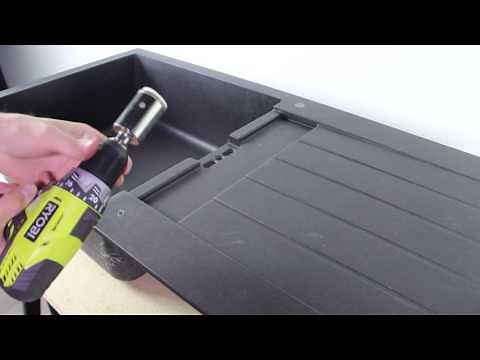 Comment percer un évier en granit ?