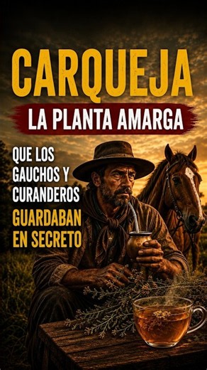 CARQUEJA — El secreto ancestral para el hígado