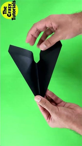 How To Make a Paper Airplane EASY That Fly Far - Over 1000 FEET [ tutorial - 10 ]