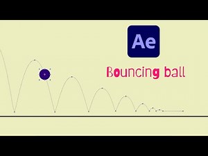 Bouncing Ball Animation in After Effects | Practice Exercise