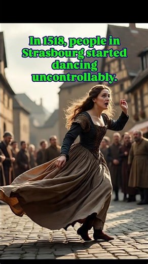 In 1518, hundreds of people danced until they collapsed… and no one knows why🕺