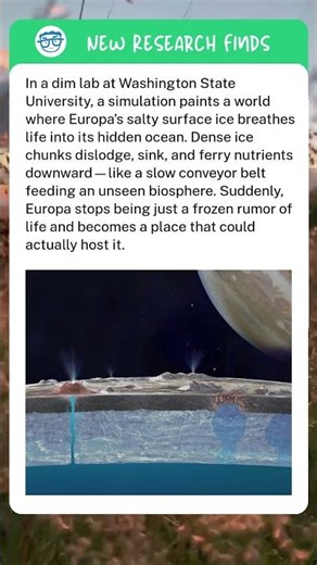 Europa’s Ice May Be Feeding a Hidden Ocean That Could Support Life