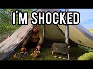 ​FASTEST Lightweight Hot Tent Setup! (Minutes to Cozy Warmth)