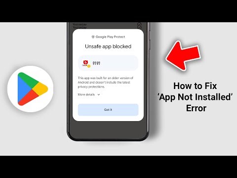 Fix ‘App Not Installed’ Error on Android — Easy Tutorial!