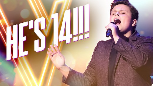 Watch this 14-year-old singer shock the judges with his incredible cover of "Before You Go". 🤯 Catch The Voice Blind Auditions, tonight at 8/7c on NBC. | NBC