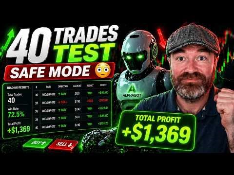 Pocket Option Bot Update: Safe Mode Test (40 Trades Results)