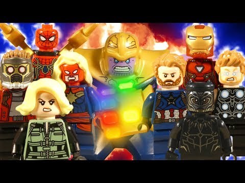 LEGO AVENGERS INFINITY WAR THE MOVIE - MARVEL STOP MOTION