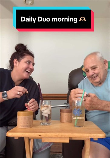 There’s just something really special about getting to do life with the people you love. ❤️ Making our daily Glow Duo together is just one more little thing that Papa 👴🏼 and I get to share—and honestly, I wouldn’t trade it for anything. It’s not just about what we’re mixing up in our cups… it’s about the conversations, the laughs, the memories, and getting to feel better along the way. 🥹❤️ I love that this journey has given us one more thing to do together. And if you’re wondering… YES, I cau