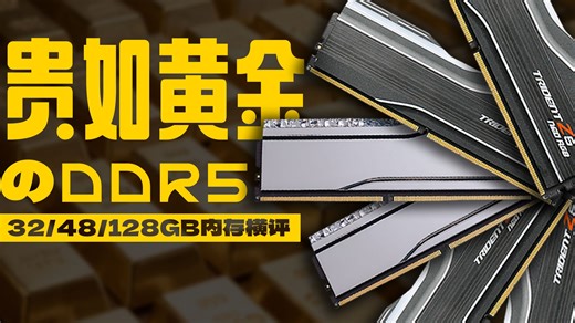 比金子还贵的内存值吗？32/48/128GB容量三大应用场景横评