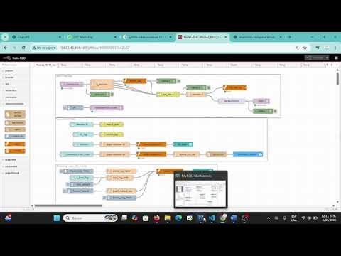 Solicitud de ayuda NODE RED PYTHON Y MYSQL WORKBENCH