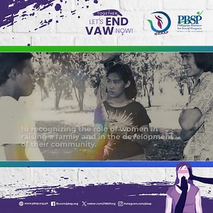 How can institutions help end violence against women? PBSP spearheads anti-VAW advocacies through conducting learning sessions and workshops to partner communities. Watch this to learn more about PBSP's Women’s Rights, Action, and Advocacy Project Together, we can achieve a #VAWfreePH. | PBSP