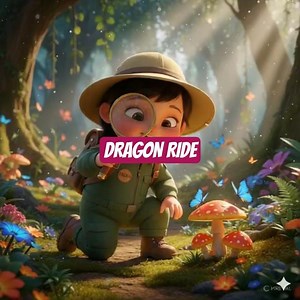 🐉 Falka Rides a Magical Dragon! | Epic Sky Adventure for Kids #cutebaby