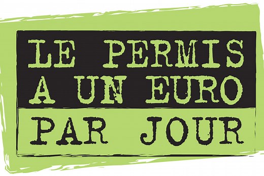 Nouvelle offre de permis à 1 euro par jour