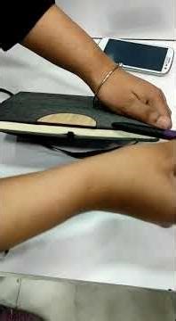 Bamboo Notepad With Mobile Stand | Available on IndiaMART