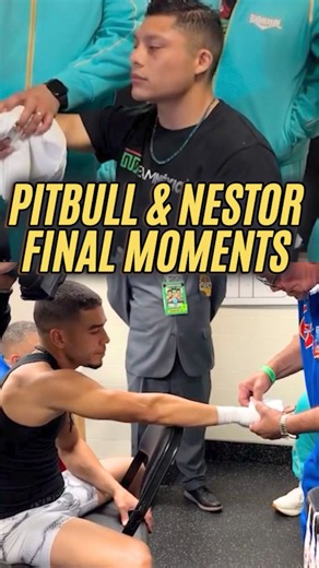 Pitbull Cruz & Nestor Bravo FINAL MOMENTS before going to WAR!