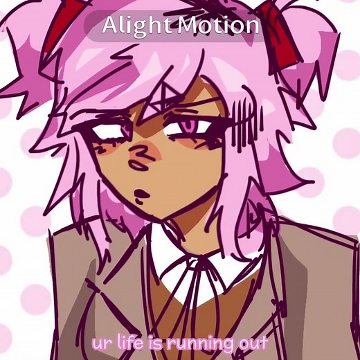 something creepy for Halloween #ddlc #dokidokiliteratureclub #alightmotion #art