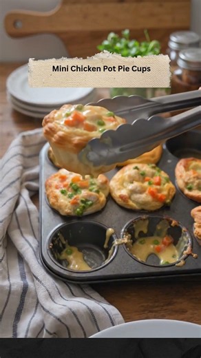 Mini Chicken Pot Pies