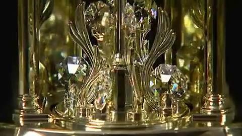 Rhythm Clocks \"Classic Nightingale\" Musical Motion Clock