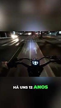 Bike elétrica: Mais Rápida que Moto em Cidade? #shorts
