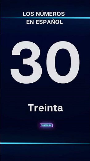 SPANISH NUMBERS 26-30! 🇪🇸 Master Pronunciation & Counting | Quick & Easy Spanish Lesson! #learning