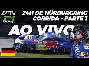 24H DE NÜRBURGRING 2026 COM VERSTAPPEN | CORRIDA COMPLETA PARTE 1 COM IMAGENS [LIVE]