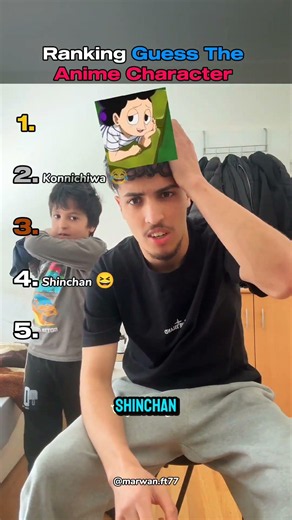 Ranking GUESS THE ANIME CHARACTER